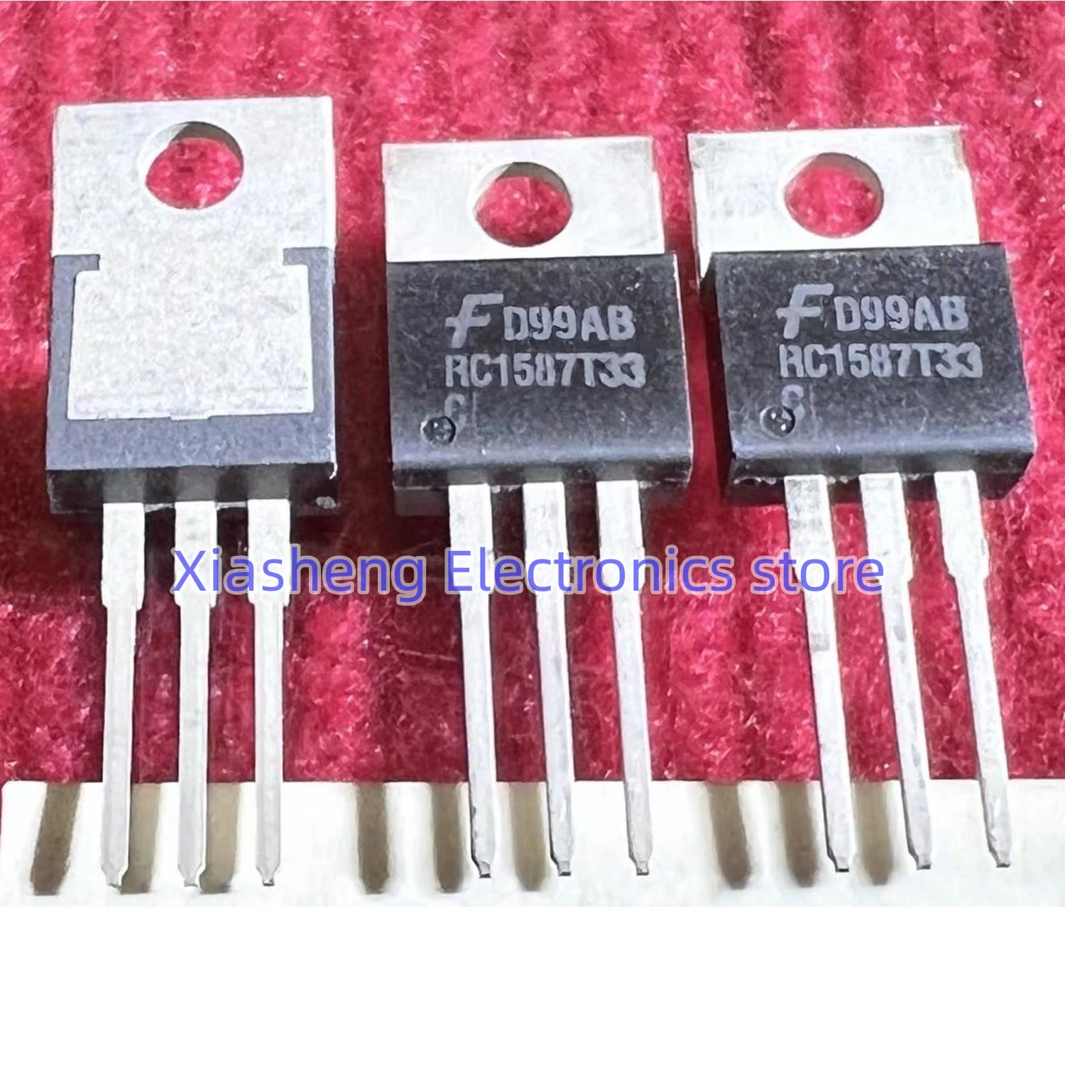 New Original 5Pcs RC1587T33 RC1587T33C TO-220 LDO Linear Regulator Transistor In Stock Electronic Components Good Quality
