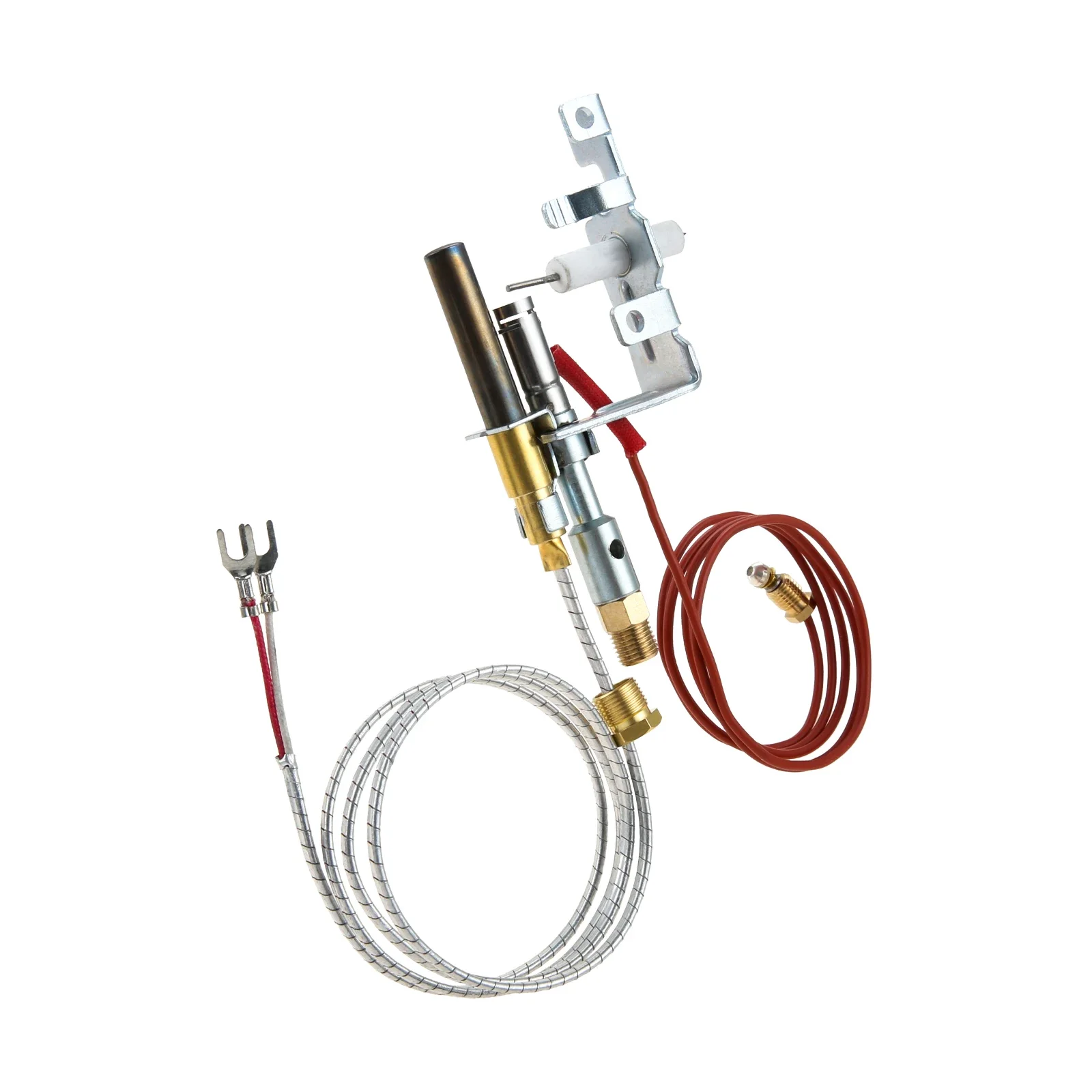 R3623 LP Propane Gas Fireplace Pilot Assembly Thermocouple Thermopile Set fit for Empire Stoves CIVF-25 VFH-33M VFYR-16 VFSR