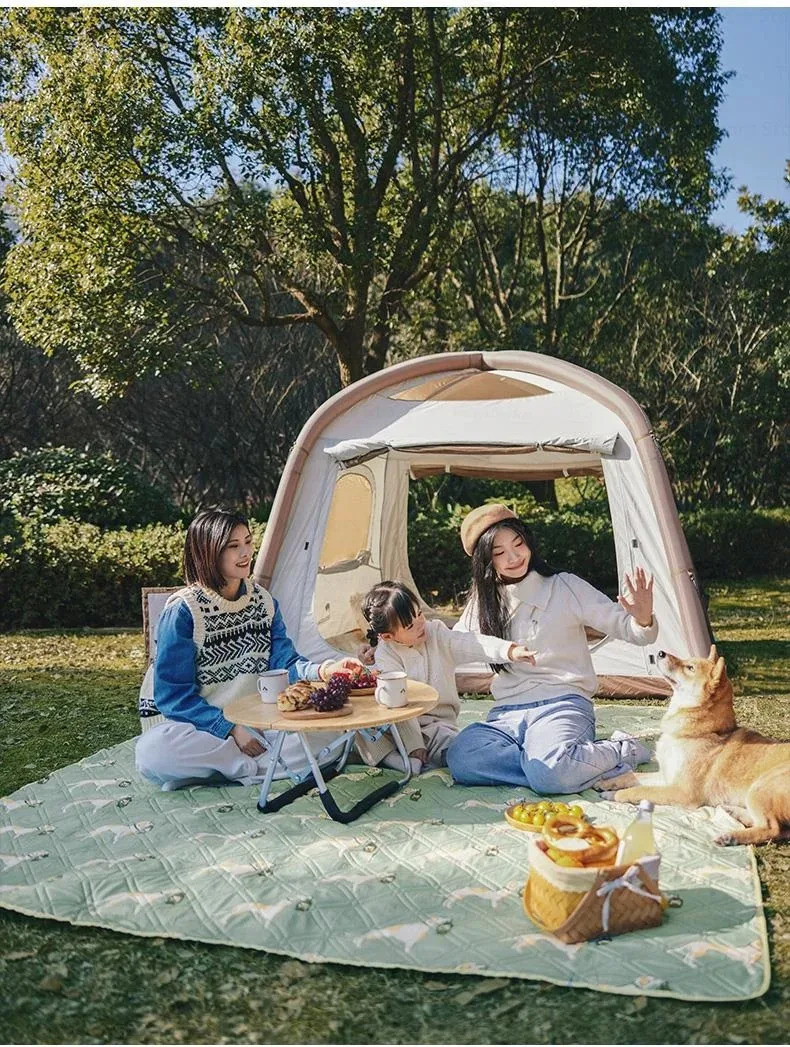 Naturehike Picknickdecke, Reise-Outdoor-Decke, bedruckt, wasserdicht, Campingdecke, große Picknickdecke für Parks mit Tragegriff für den Strand – Detail 20