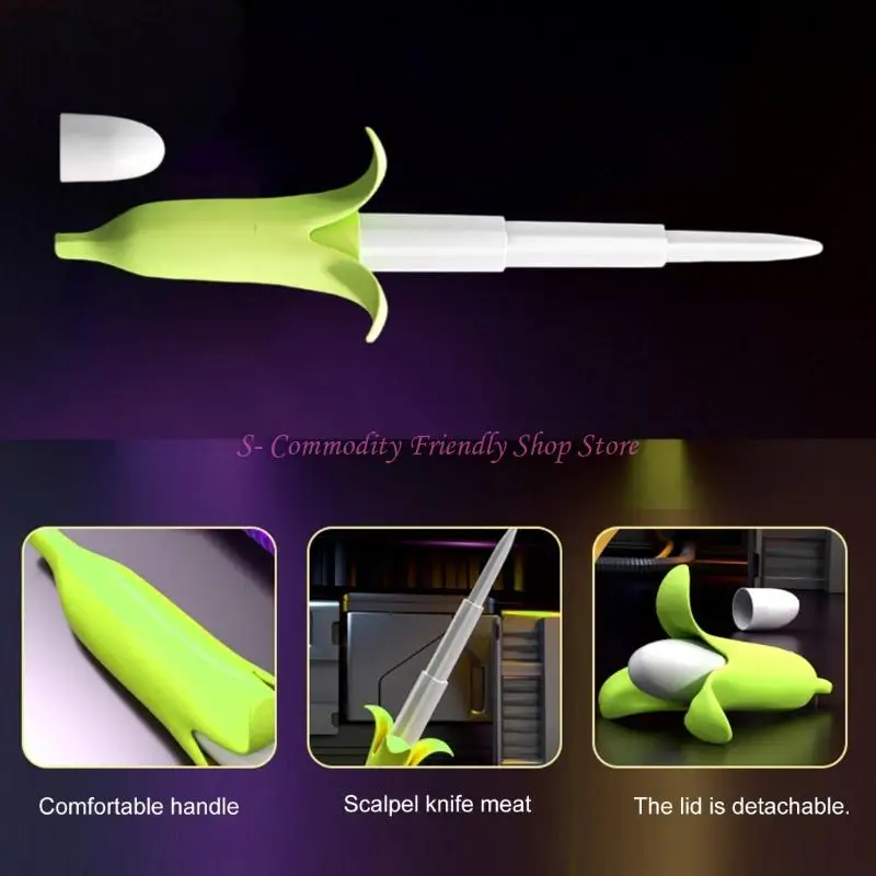 85AE Retractable Banana Swords Stress Relief Activity Carrot Swords Toy For Travel Kids Rople Play And Safe Entertainment