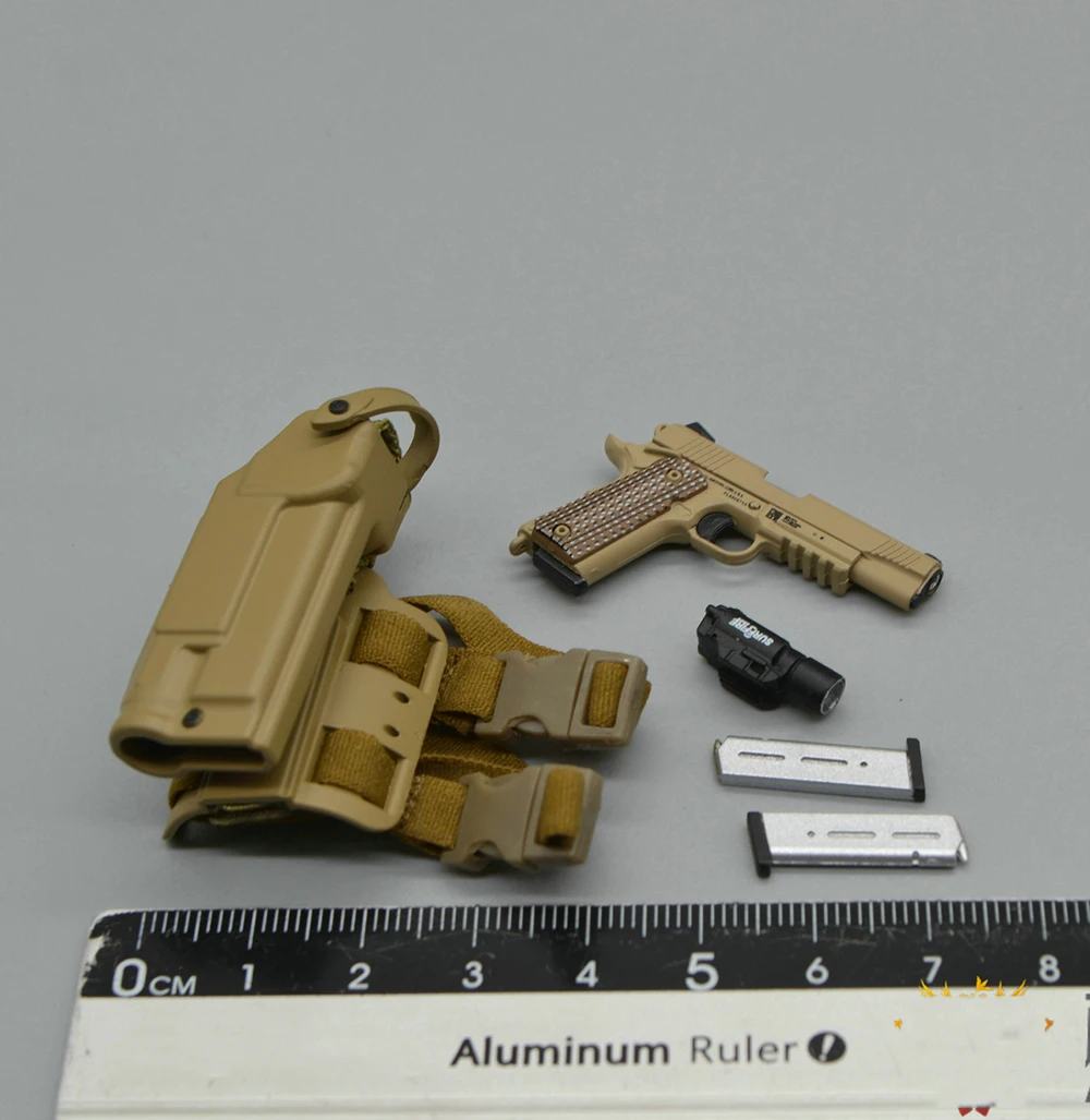 

In Stock 1/6 Easy&Simple ES 26043SD Maritime Raid Force Military Free Fall Insertion VBSS Pistol M1911 Holster Model For Figure