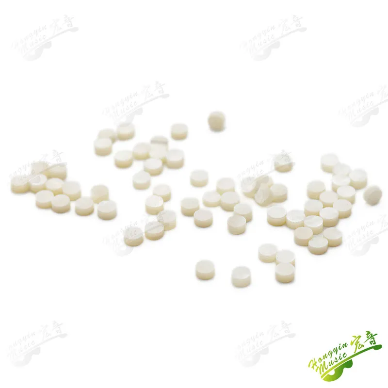 HUATOOL 10 Stück/Set Echte Farbige Abalone-Muschelklangpunkte Gitarrenzubehör Material Durchmesser 2mm/3mm/4mm/5mm/6mm – Detail 27
