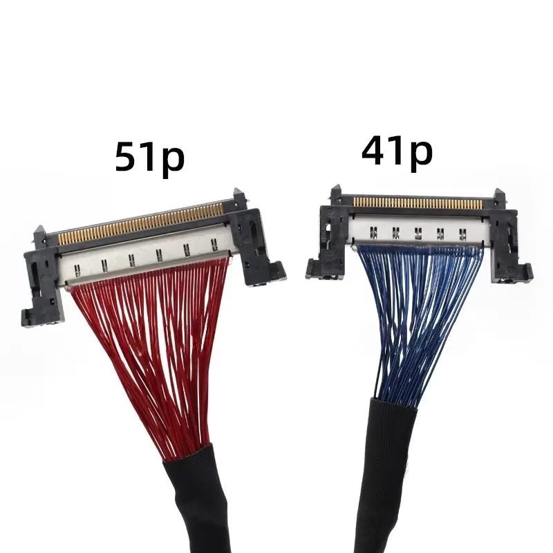 10pcs JAE FI-RE51P 41P Ultra-thin Coaxial Screen Line, 4K Signal Test Connection Line Same Direction/Reversed PCB Mount