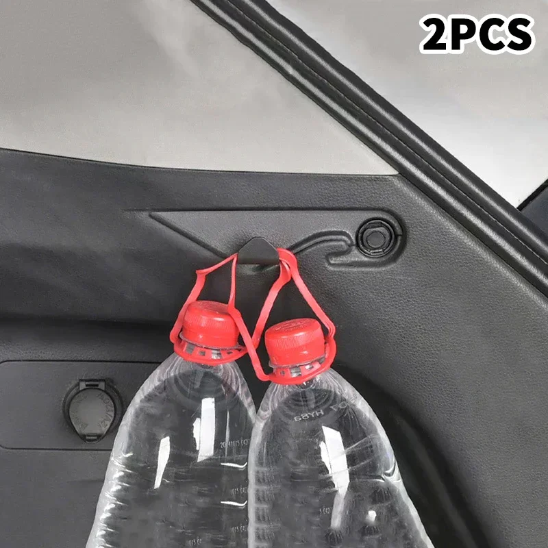 2PCS For RAV-4 2020-2024 Car Trunk Storage Hook Organizer Rear Trunk Modification Hanger Hook Interior Accessories