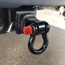 18000 Lbs 2 inch Shackle   Receiver Towing Trailer Hitch Shackles 4X4 Tow Hook Tow Hitch