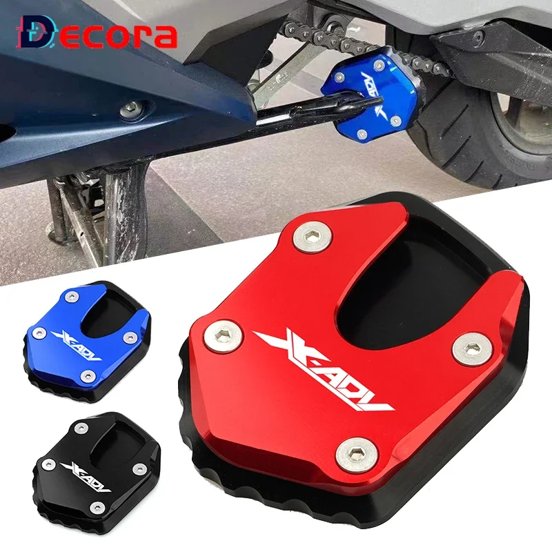 

Для HONDA XADV 750 X-ADV XADV 750 аксессуары для мотоциклов, боковая подставка для ног с ЧПУ, подставка для увеличения, опорная удлинительная пластина