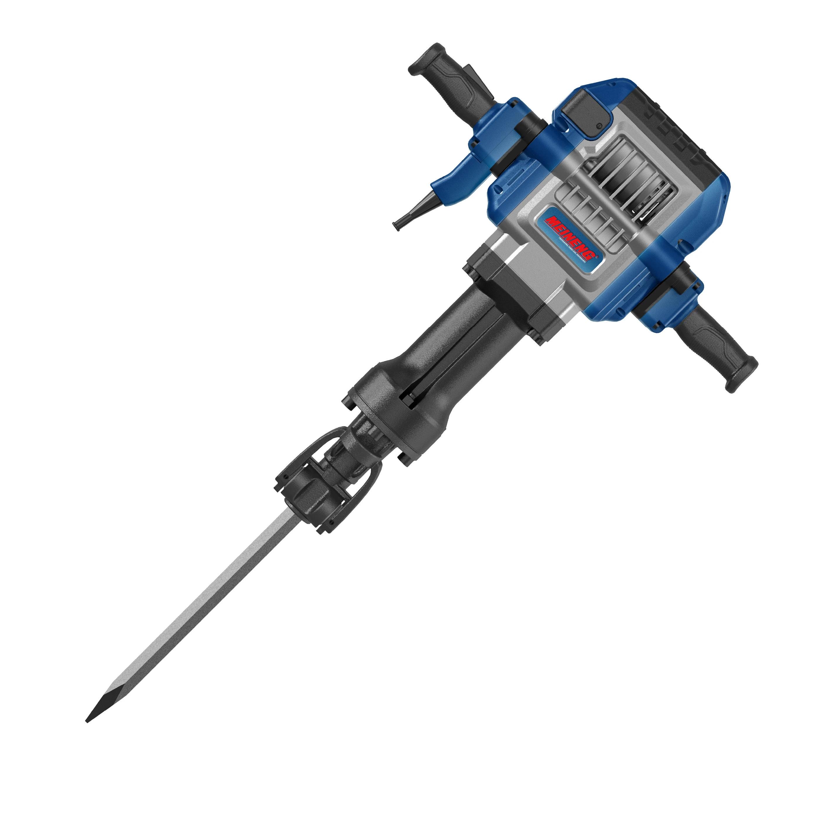 MEINENG 3069 HEX-28 Heavy Duty Electric Demolition Breaker 3450W 98J 1600BPM Jack Hammer For Concrete Road Breaking Work