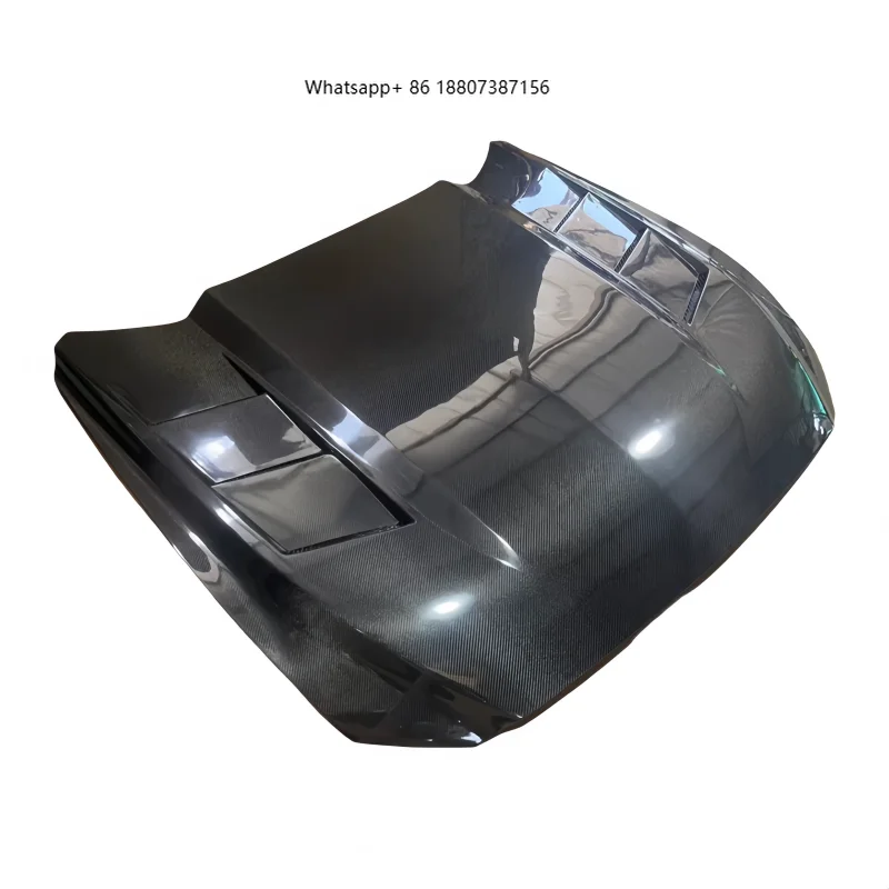 

ForFord Mustang Car Bumper 14-23 New Exchange Type Carbon Fiber Engine Hood Upgrade New