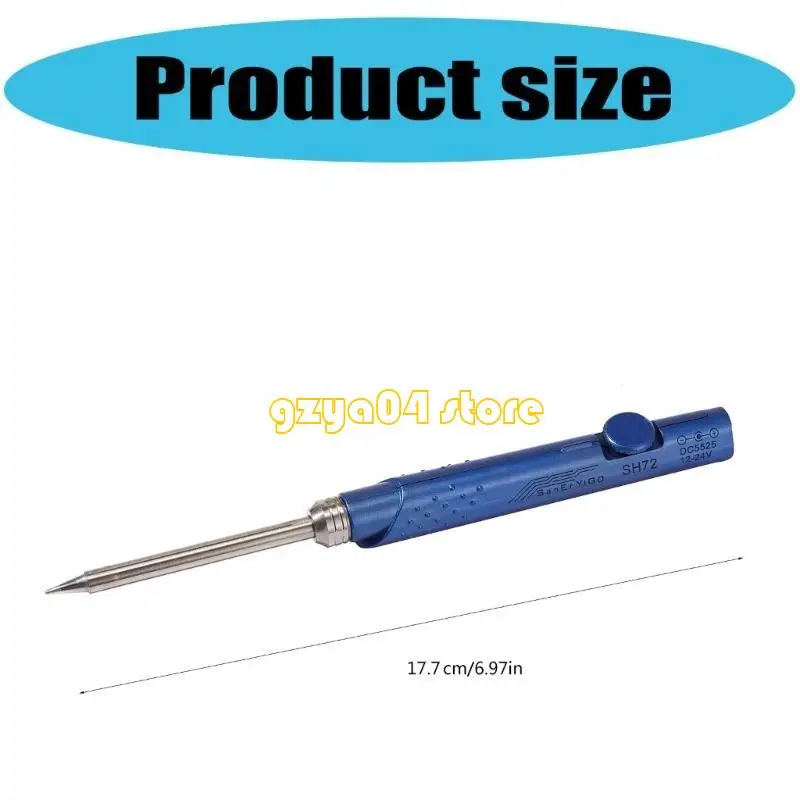 K3KD Travel Friendly 65W Coldering Iron مع نطاق حرارة قابل للتعديل للمهام الخارجية