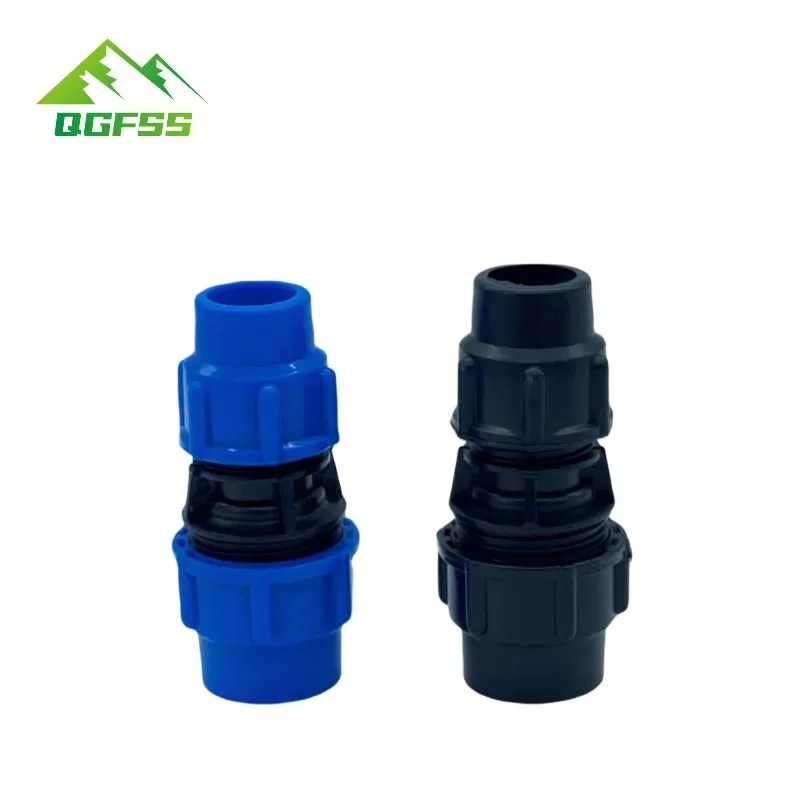 

PE Tap Water Irrigation Water Variable Diameter Pipe Connector 20/25/32/40/50mm Water Tube Direct Pipe Quick Pipe Fittings