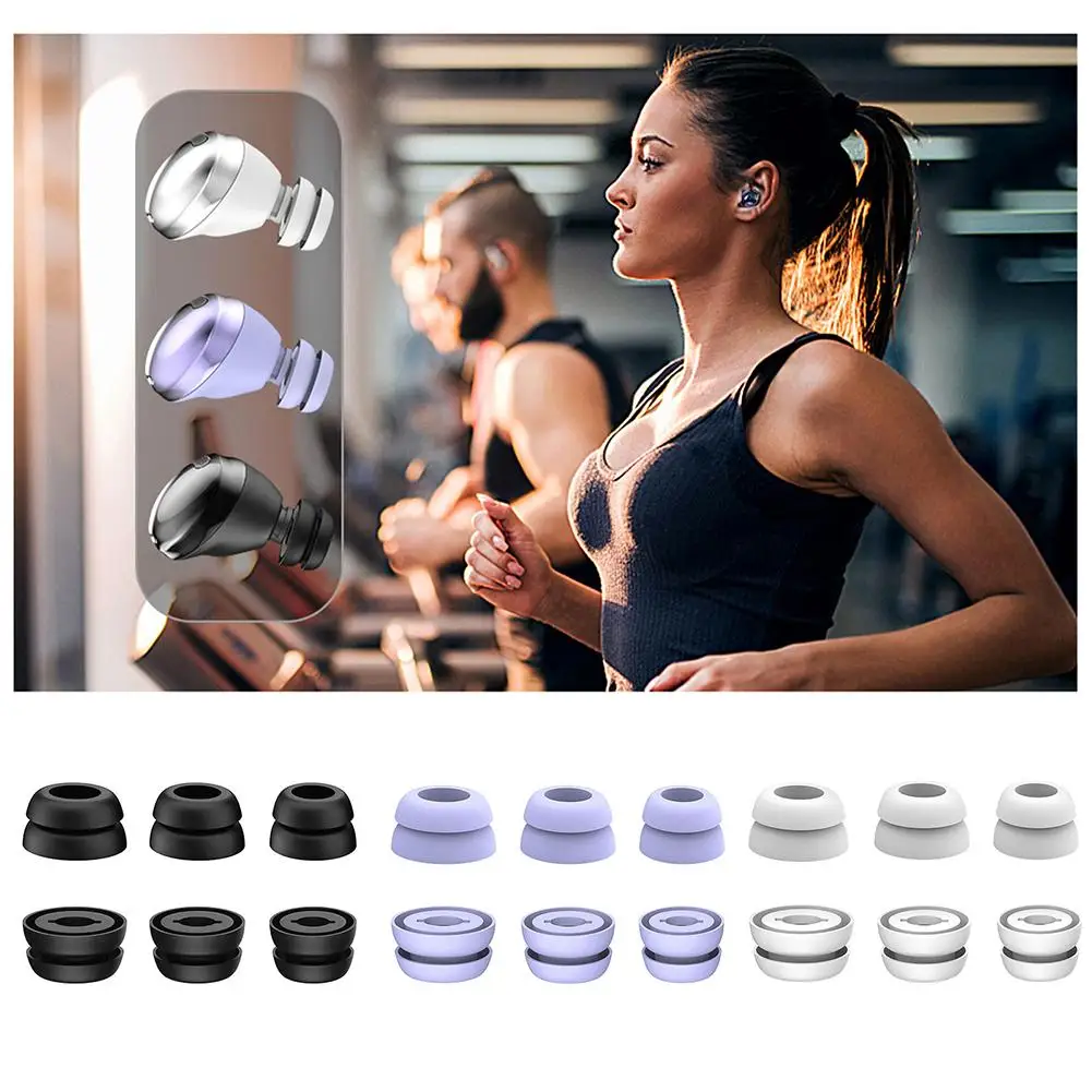 Silicone Earbuds Anti-slip Anti-lost Comfortable Ear Caps Compatible For Samsung Galaxy Buds Pro Headphones Earbud Ear Tips