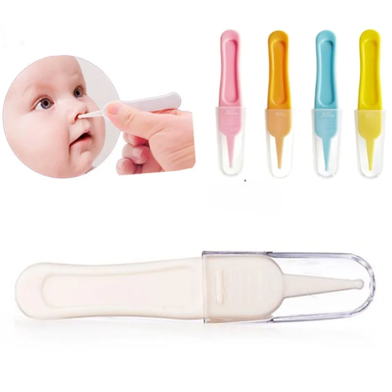 

Baby Nose Cleaning Tweezers Baby Essentials Infant Ear Navel Clean Tool Safe Clips Snot Removal Newborn Baby Care Supplies
