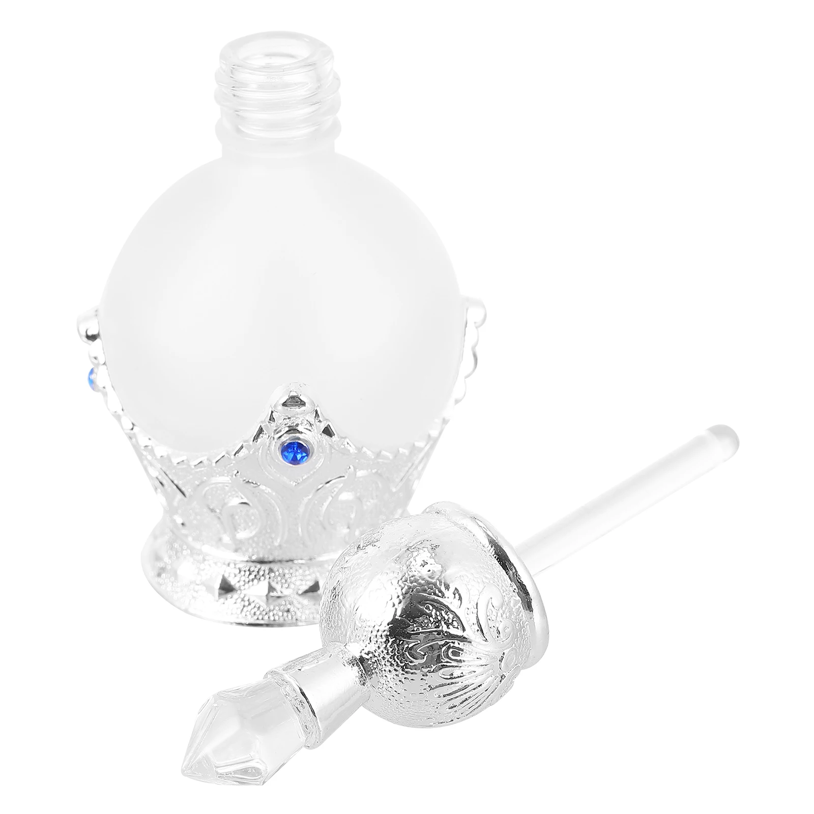 

Empty Perfume Bottle Exquisite Diffusion Clear Dispenser Container Bottles Composite Material Refillable Small Convenient