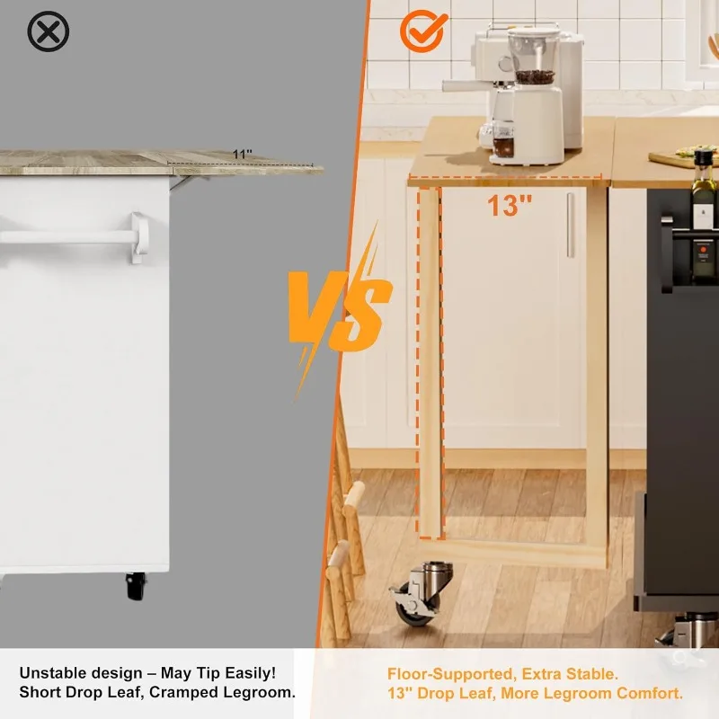 Thumbnail 4 - #15 Latest Kitchen Island Carts Offers