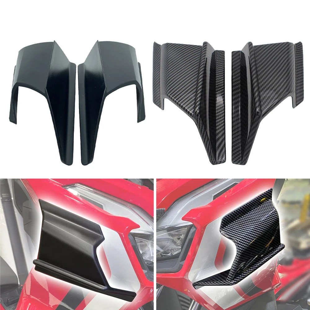 Motorcycle Winglet Side Spoiler Side Wind ABS Front Fairing Protector Wing Cover For Honda ADV150 ADV 150 2019 2020