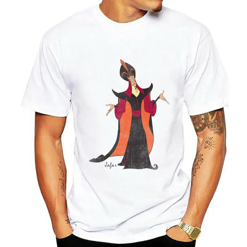 Aladdin Jafar Ladies White T-Shirt men t shirt