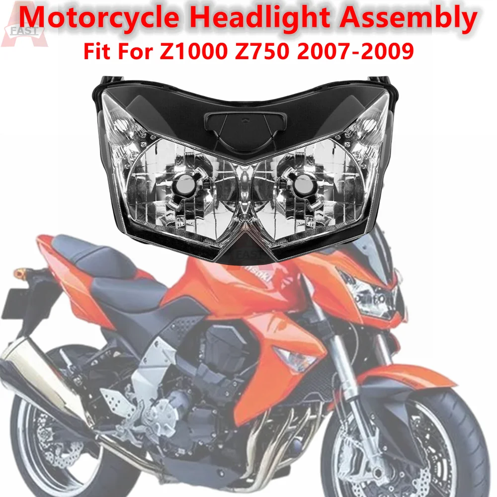 Fit For Kawasaki Z750 ZR750L 2007 2008 2009 2012 Z1000 2007-2009 Front Lighting Lndicator Motorcycle Light Assembly Accessories