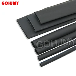 2 Meters Heat Shrink Tube Black 2:1 7mm 8mm 9mm 10mm 11mm 12mm 14mm 15mm 16mm 18mm Heatshrink Tubing Sleeving Wrap Wire