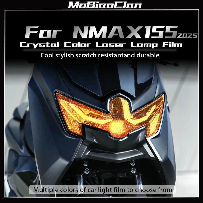 

Для Yamaha NMAX 155 NMAX 155 nmax 155 2025 мотоциклетная пленка для фар задний фонарь сотовая лазерная защитная пленка аксессуары