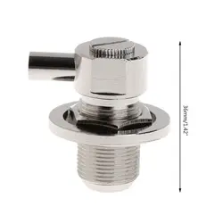 XD99 SO239 UHF Female Right Angle RF Connector For RG58 RG142 LMR195 Coaxial Cable