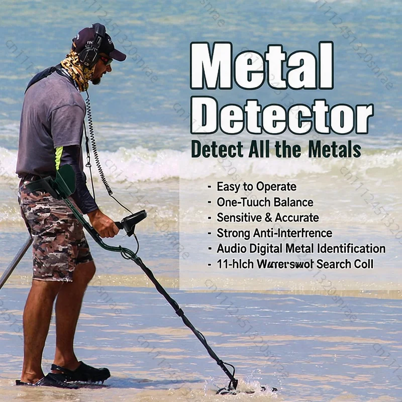 Metal Detector Treasure Hunter T002 Archaeological Handheld Outdoor Gold Detector Treasure Hunting Intelligence