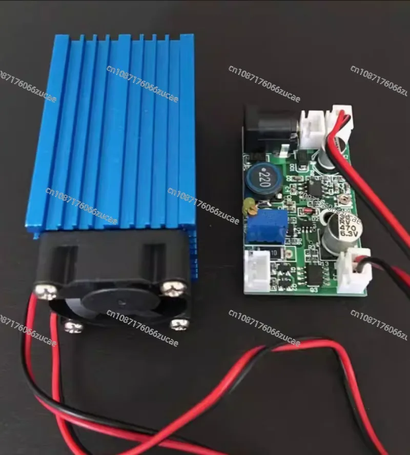 

12V 465nm2.9W Light Spot Size Adjustable Pure Blue High Power Laser Module Partial Sky Blue Laser