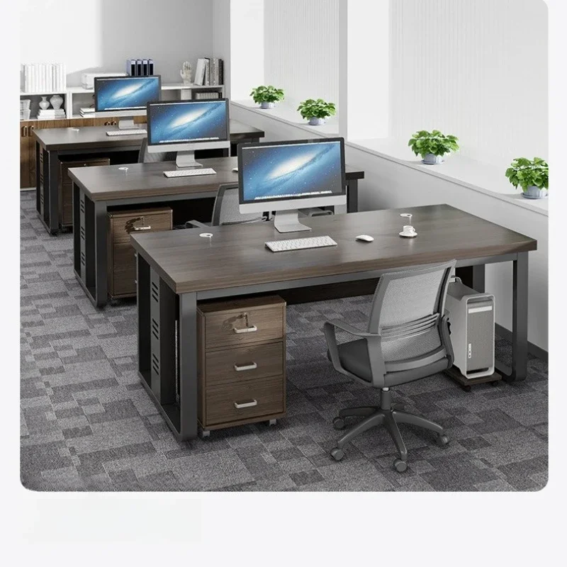 

Desk Staff Simple Modern Boss Single Drawer Computer Office