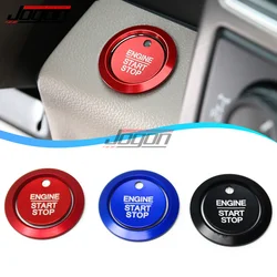 Car Engine Start Stop Switch Button Overlay Cover Trim For Ford F-150 Fusion Explorer Focus Edge Taurus Car Stickers Accessories