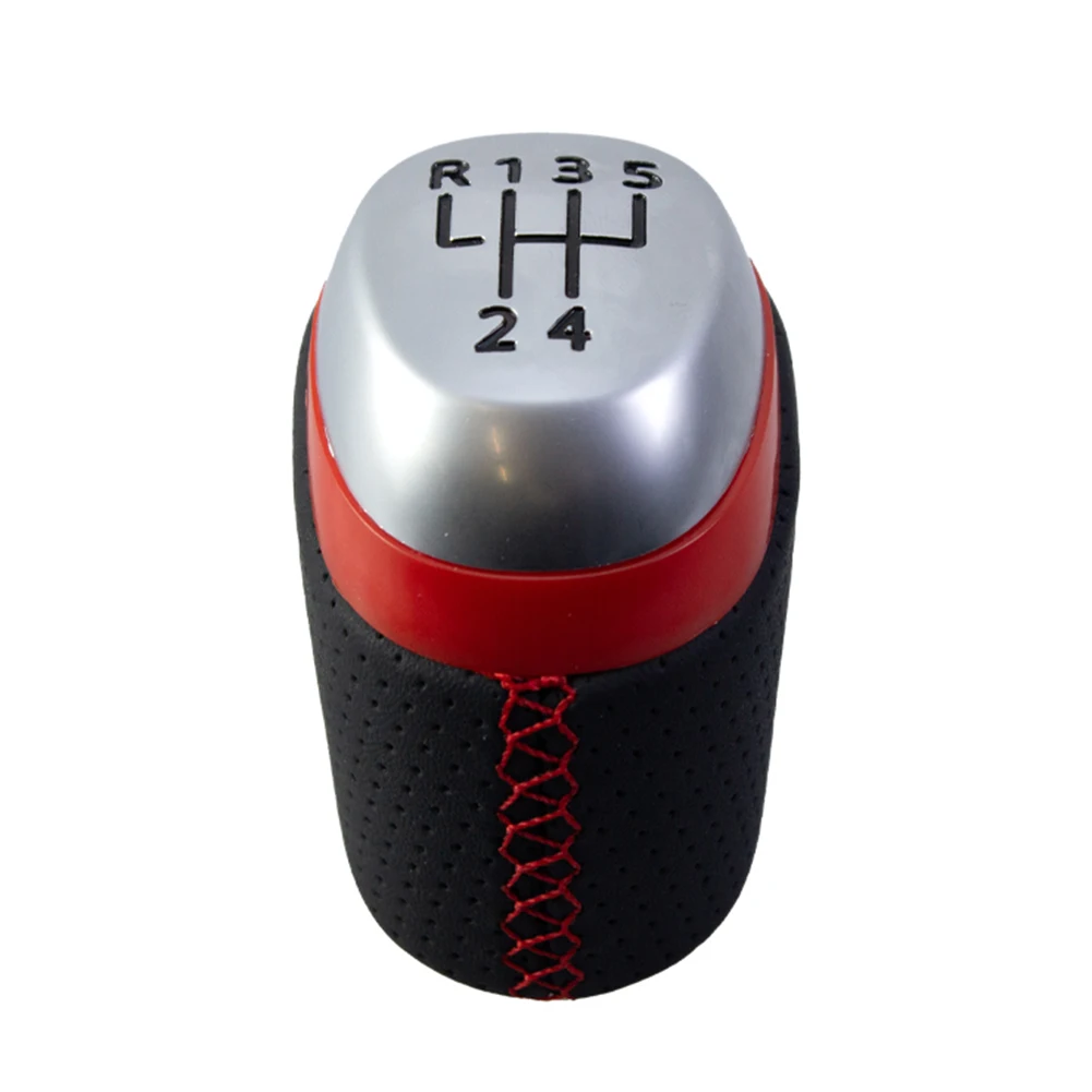 

Robust Plastic Leather Material Manual Gear Shifter Knob Seamless Installation Process Easy Install Gear Shift Knob