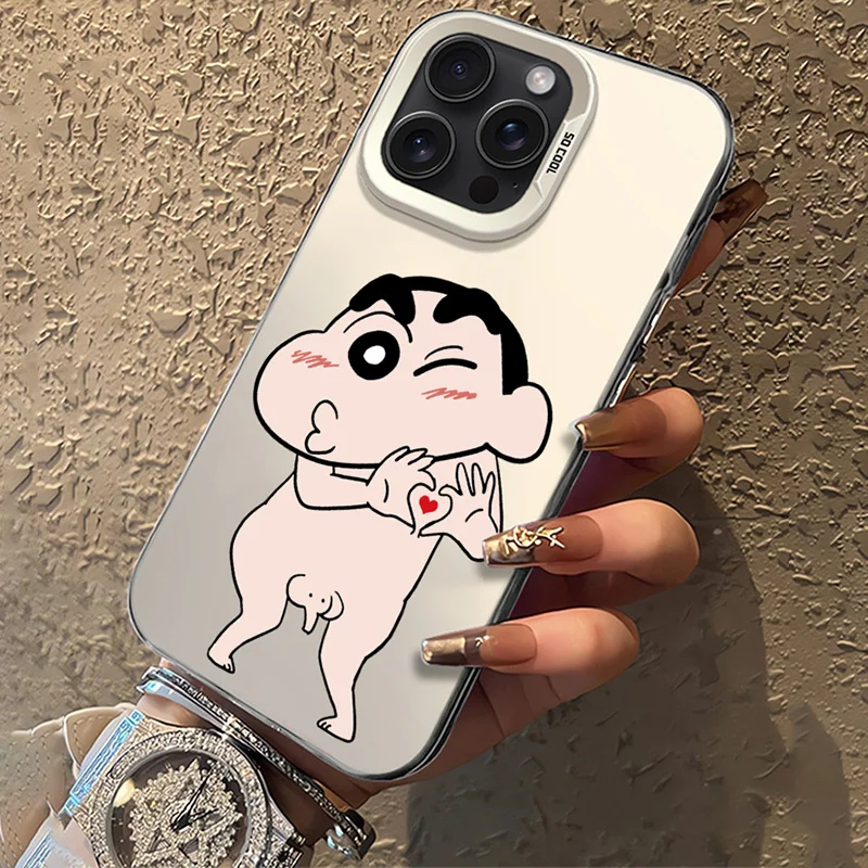 

Love Crayon Shin-chan Elephant Phone Case For Samsung Galaxy S25 S24 S23 S22 S21 Plus FE Ultra A26 A35 A56 A34 A54 A53 A55 Cover