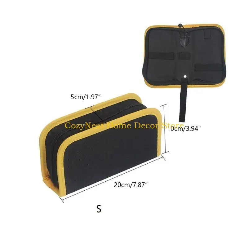 92MF Handheld Bag Tool Storage Bag 600D Oxford Fabric Lightweight for Pliers