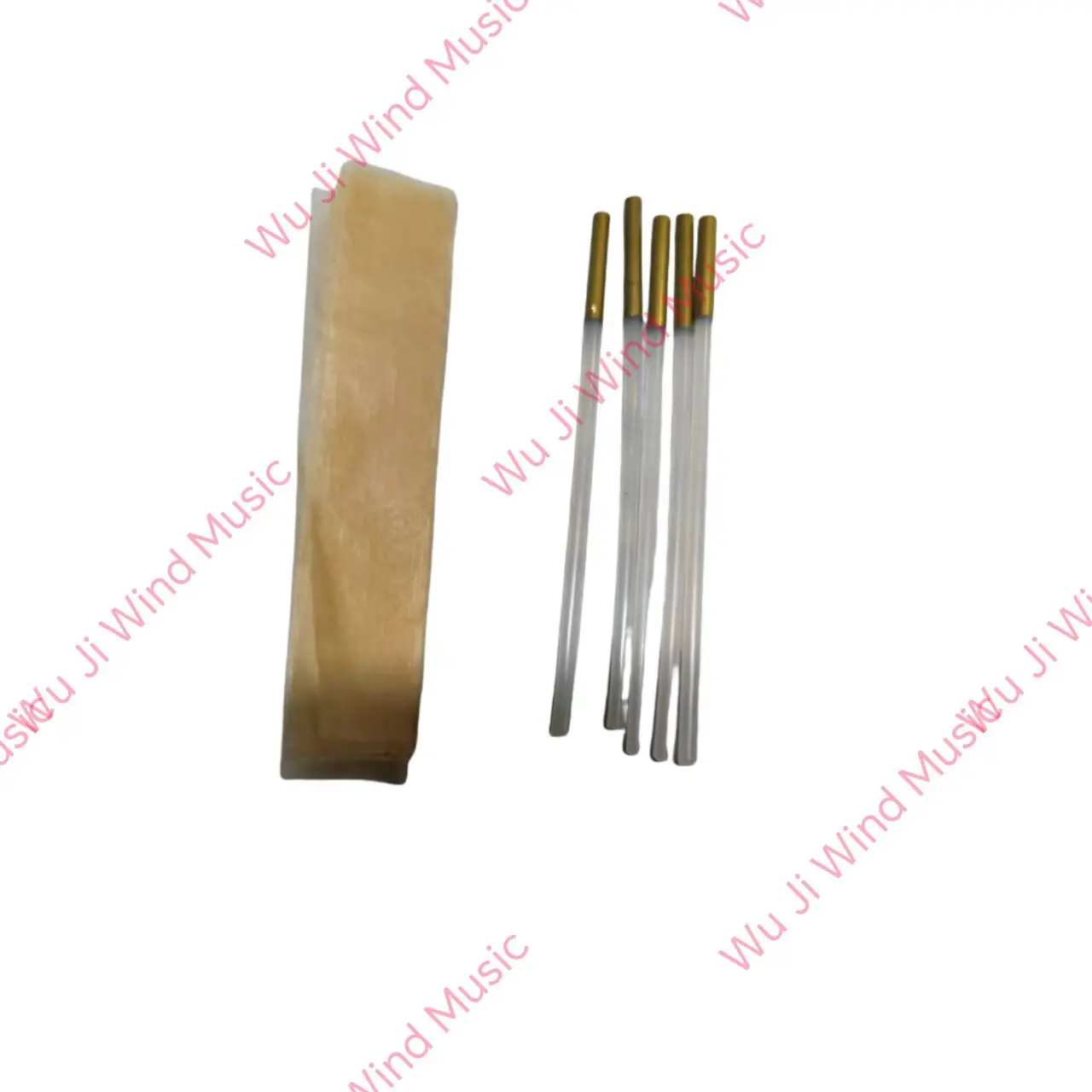 Instrument maintenance tool, flute leather pad tightness testing rod (five pack)