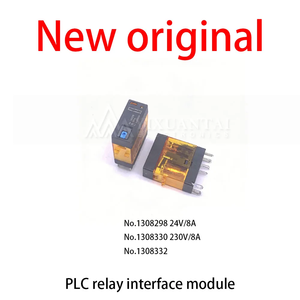 

10Pcs/Lot New original No.1308298 24V/8A No.1308330 230V/8A No.1308332 Relay universal module