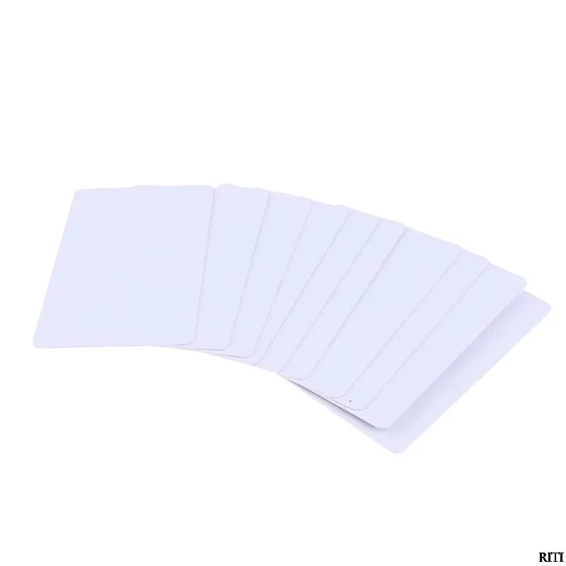 10 Pcs Inkjet PVC Card ID Card Dedicated Double-sided Direct Printing Card Printable For Epson Canon