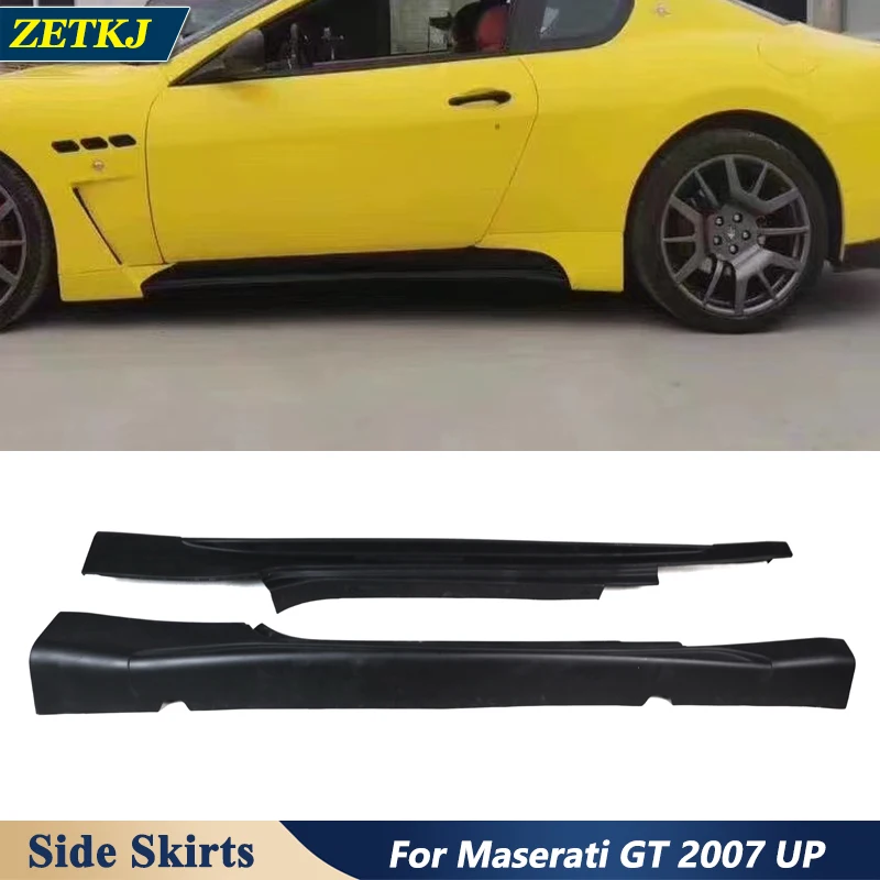 DMC Style Side Skirts High Quality Resin Durable Car Body Kit for Maserati GT 2007 UP