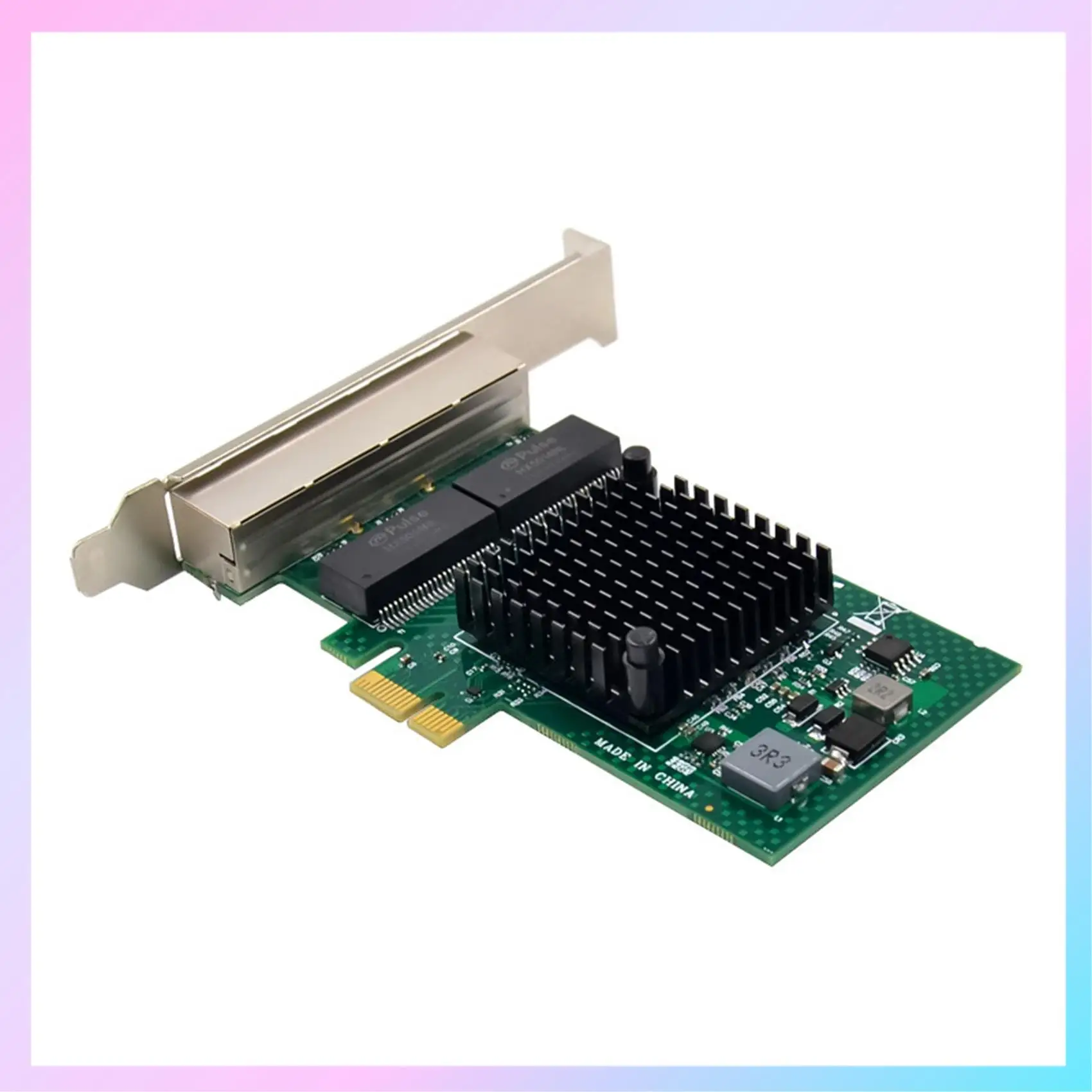 

AB25-BCM5719 Сетевой адаптер PCI-E X1 4-портовая гигабитная сетевая карта Ethernet-серверный адаптер Адаптер сетевой карты PCI-E
