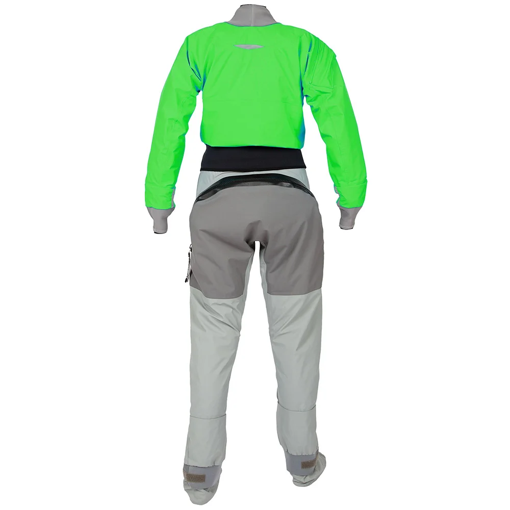 Drysuit for Women Kayaking, Wearing Cold Surfing, Drift Paddle, Waterproof, Breathable Dry Clothing with Neoprene Socks, W18