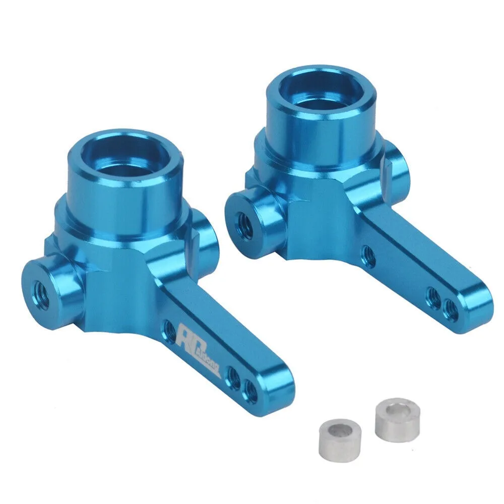 Aluminum Front Rear Uprights & C-Hubs Set for Tamiya GF-02 WR-02G GF-01 WT-01 G6-01 TL-01 Blackfoot III Blackfoot Extreme Parts