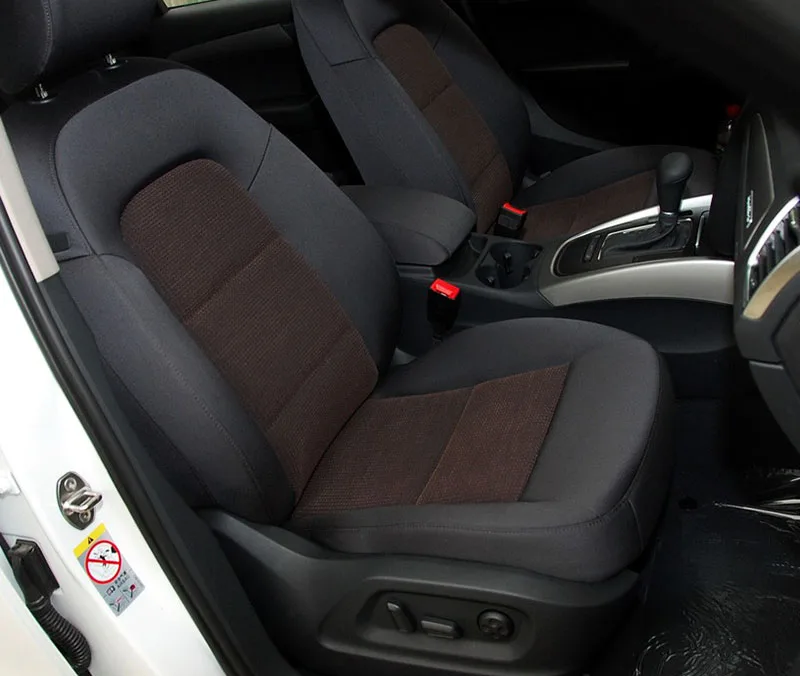 For Audi Q5 8R 2008 2009 2010 2011 2012 2013 2014 2015 2016 2017 Custom PU Leather Car Seat Covers Set Interior Accessories