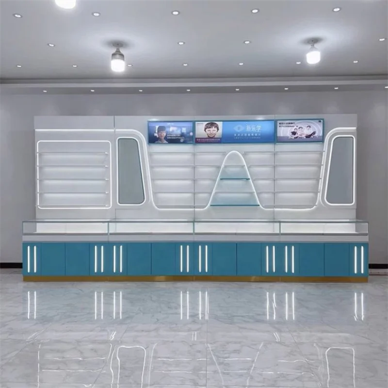 custom.Custom Eye Glasses Display Stand Sunglasses Cabinet Shelves Chain Store Shop Mall