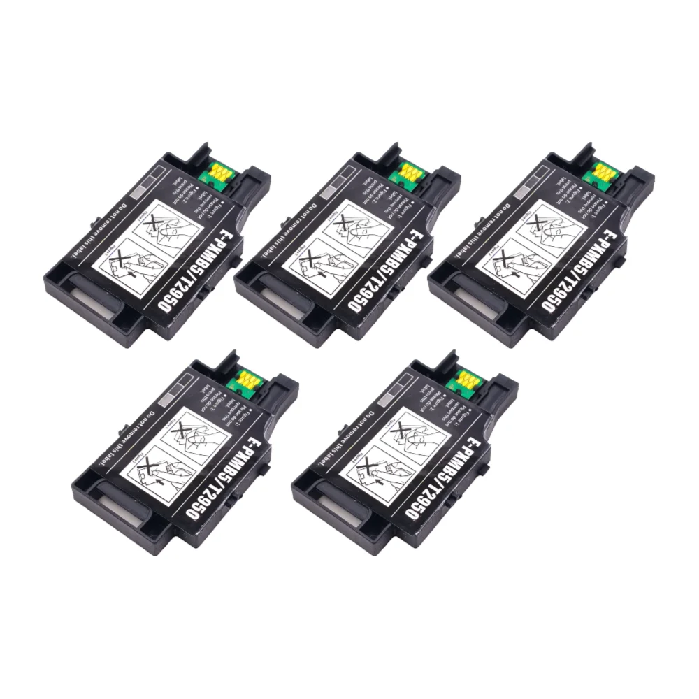 

5pcs PXMB5 E-PXMB5 T2950 T295000 C13T295000 Ink Maintenance Box Tank for Epson WF-100 WF-100W PX-S05