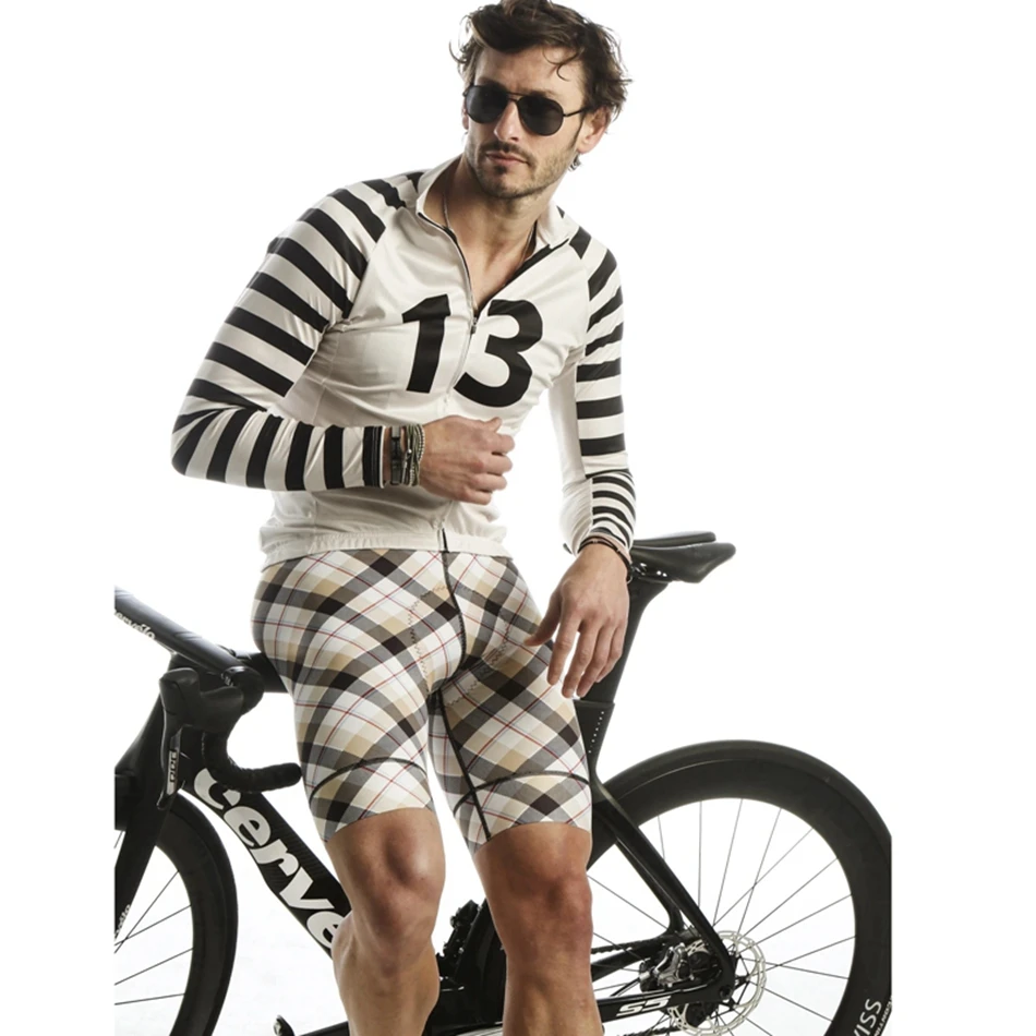 

Love The Pain Men Cycling Jersey Set Spring Autumn Jacket Ciclismo Maillot Summer Thin Long Sleeve Tops Mountain Bike Wear Suits