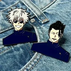 JJK Hard Enamel Pin Sorcery Brothers Satoru Gojo，broches ，Animation & Comic