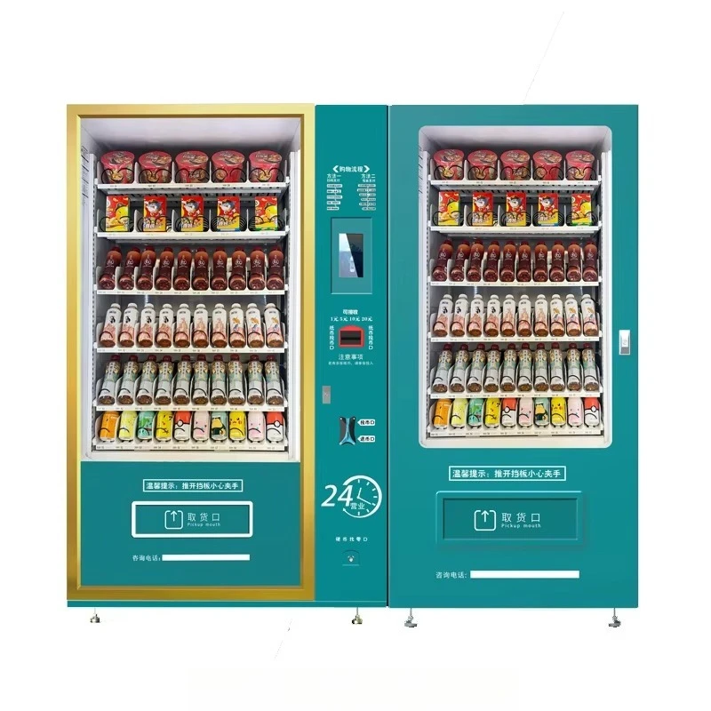 Wholesale Distributeur Automatique Snack Vending Machines Subjective Vending Machine For Foods And Drinks
