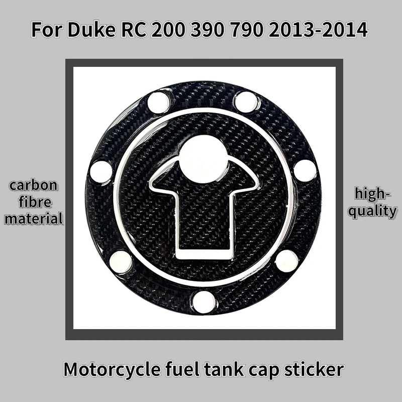 

Motorcycle Tank Cover Pad Carbon Fiber Sticker Protector Accessories Decals for Ktm Duke 390 200 790 RC390 2013 2014 Accessories