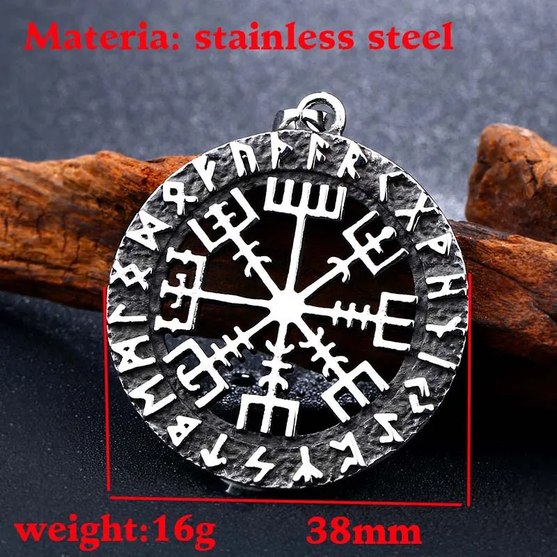BEIER 316L stainless steel Simplicity Men's Pendant Necklace Nordic Viking Amulet Belief Fashion Jewelry BP8-979