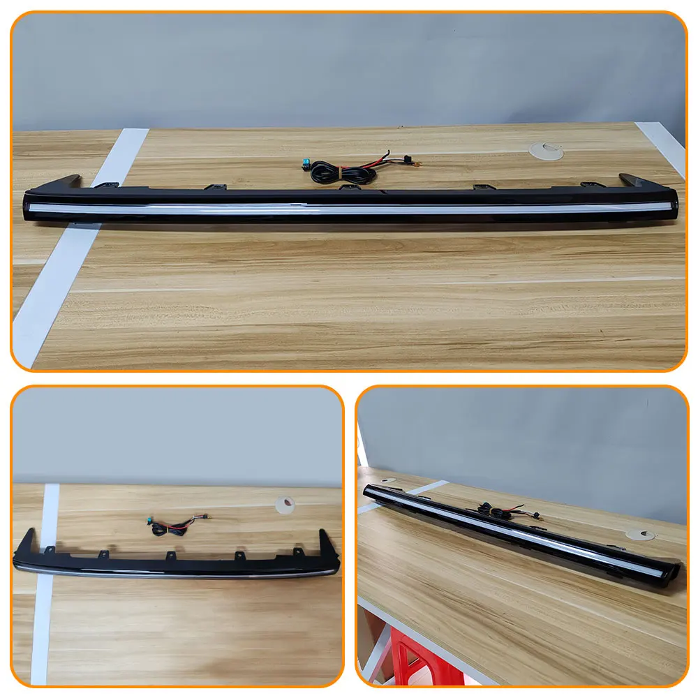 LED Daytime Running Light DRL Front Grill Bar Lamp for Ford Transit Custom 2023 2024 2025 2026 Car Front Grille Light Assembly