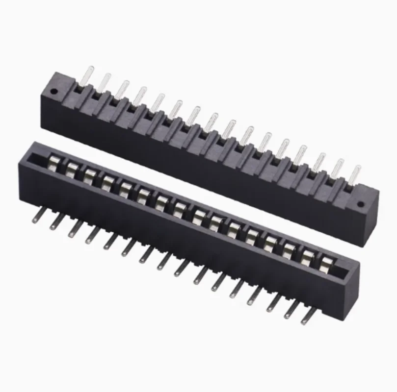 

200pcs FPC2.54mm spacing, 90 degrees curved pin, horizontal pin, FPC flat cable socket