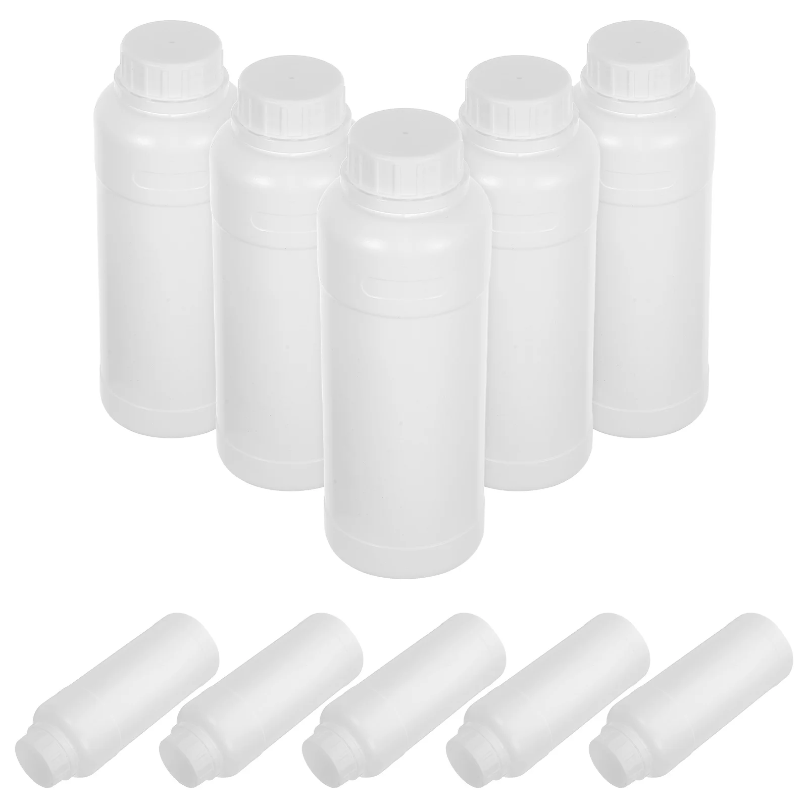 

10 Pcs Sealed Reagent Bottle Lab Bottles Empty for Liquid Chemical Container Pe Sample