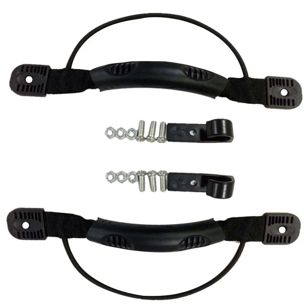 

2 Sets Kayak Inflatable Rubber Replacement Handles for Marine Side Mount Carry Durable Professional Accessories